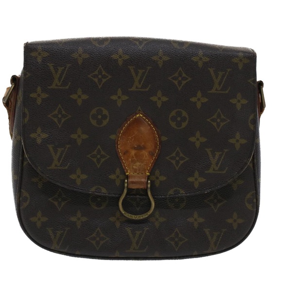 LOUIS VUITTON Monogram Saint Cloud GM Shoulder Bag M51242 LV Auth th3921 - Picture 13 of 16